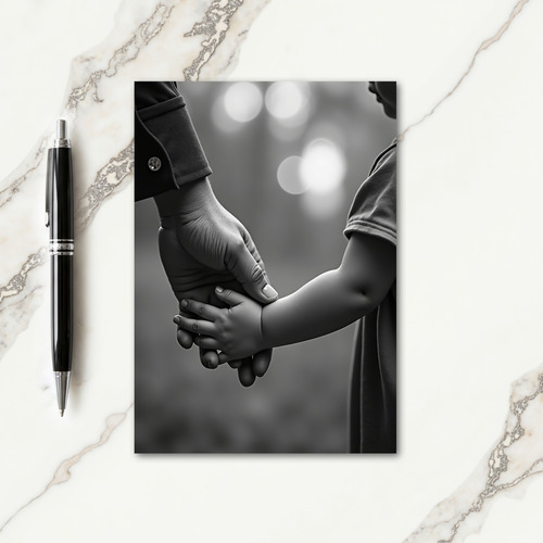 Loving Fathers Day Hands Card