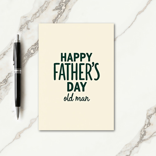 Loving Fathers Day Message Card