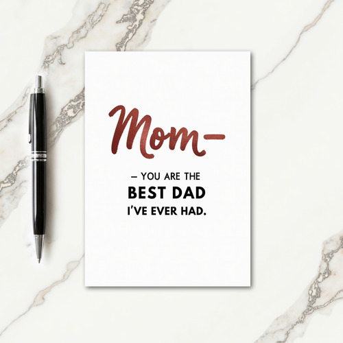 Loving Fathers Day Metallic Card