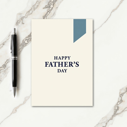 Loving Fathers Day Serif Card