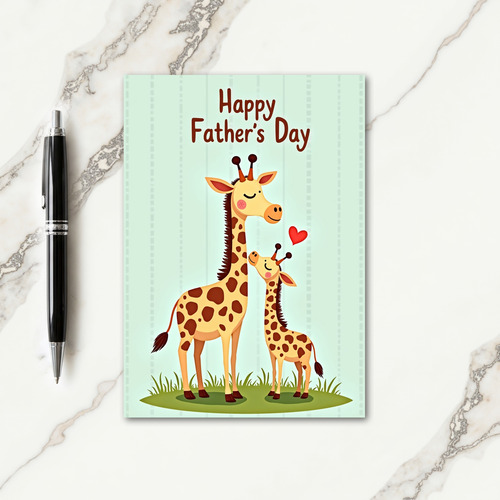 Loving Fathers Day Spots Card