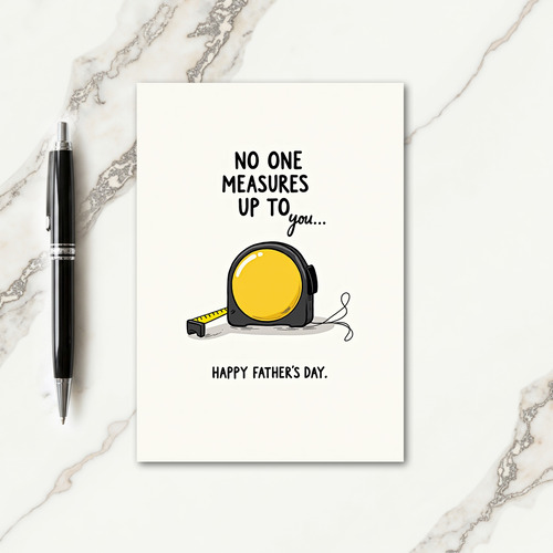 Loving Fathers Day Tape Card