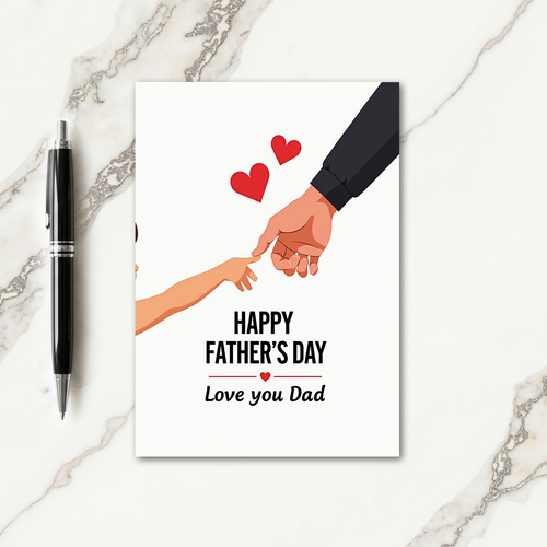Loving Fathers Day Touch Card