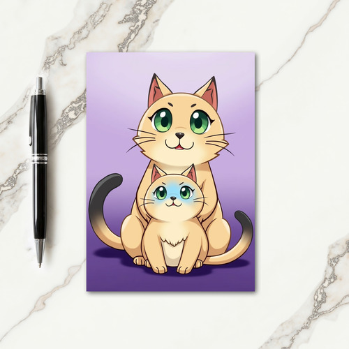 Loving Feline Mothers Day Card