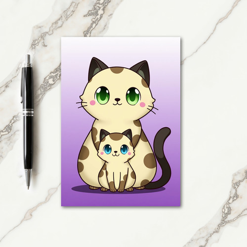 Loving Felines Mothers Day Card