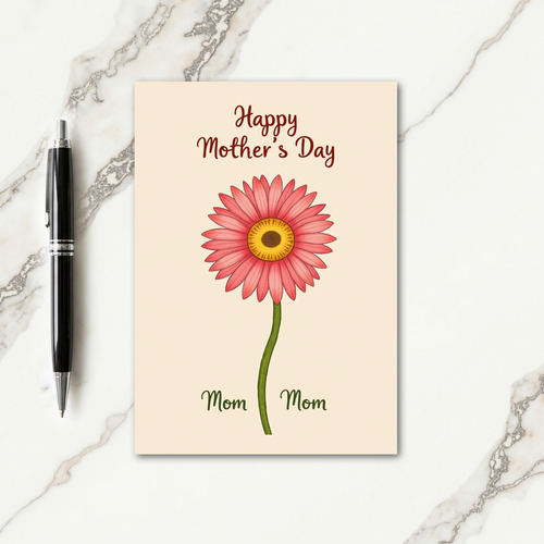 Loving Floral Design Day Card