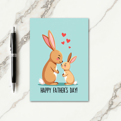 Loving Furry Fathers Day Card
