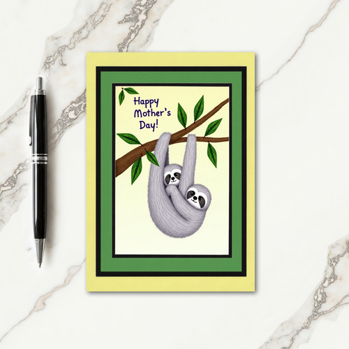 Loving Furry Mother Card