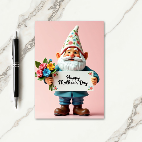 Loving Gnome Mothers Day Card