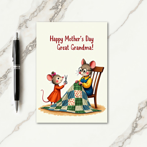 Loving Grandma Craft Card