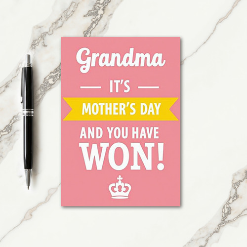 Loving Grandma Day Card