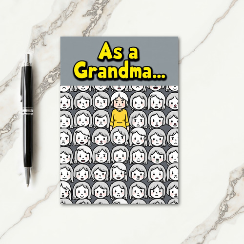 Loving Grandmas Day Art Card