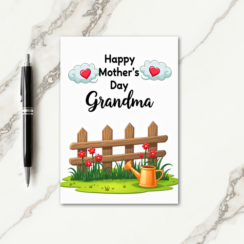 Loving Grandmas Heartfelt Card