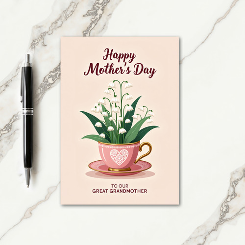 Loving Grandmother Floral Card