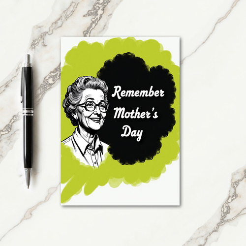 Loving Grandmother Portrait Card