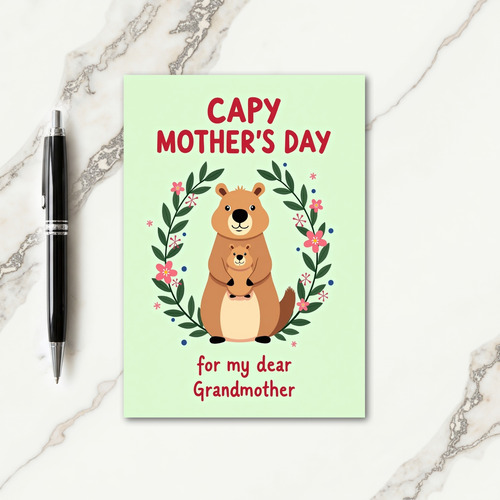 Loving Grandparent Day Art Card