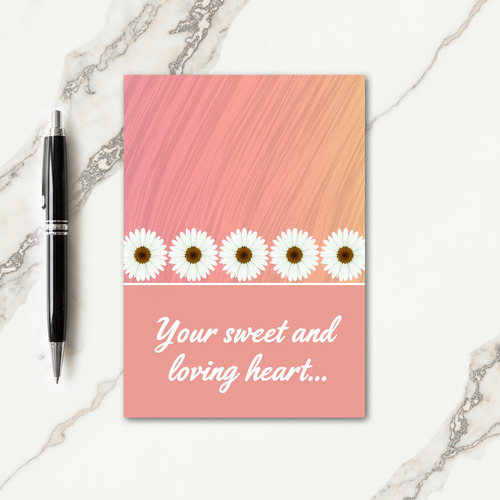 Loving Heart Mothers Day Card