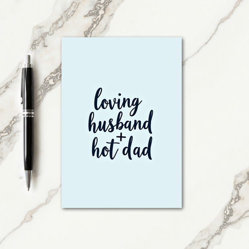 Loving Husband Art Card