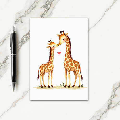 Loving Kiss Mothers Day Card