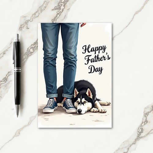Loving Look Fathers Day Card