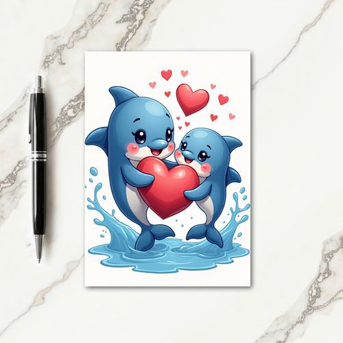 Loving Marine Life Mothers Day Card