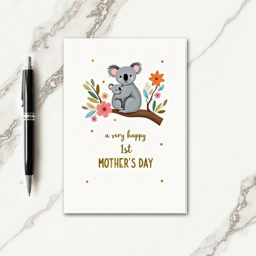 Loving Marsupials Mothers Day Card