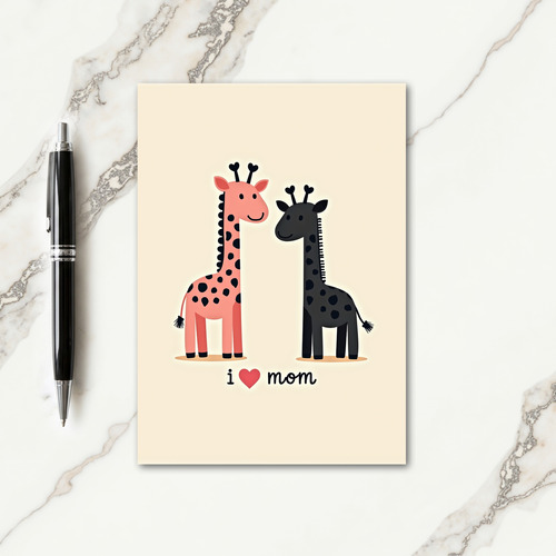 Loving Mom Creatures Art Card