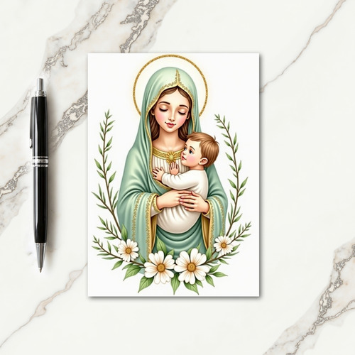 Loving Mother And Child Card
