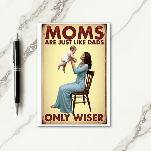 Loving Mother Infant Lift Card