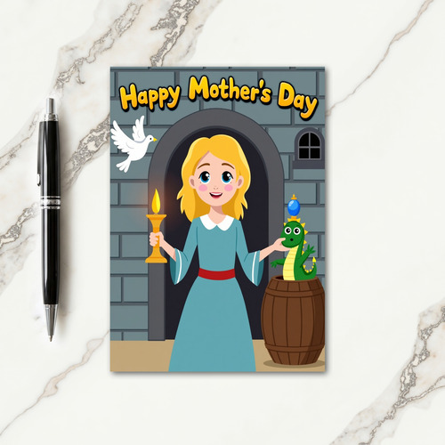 Loving Mother Storybook Art Card