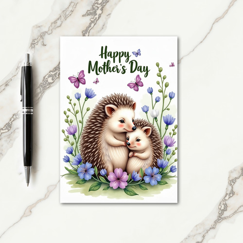 Loving Mother Woodland Card