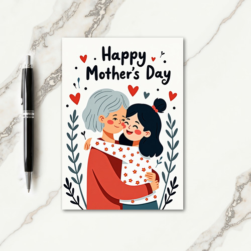 Loving Mothers Day Art Card