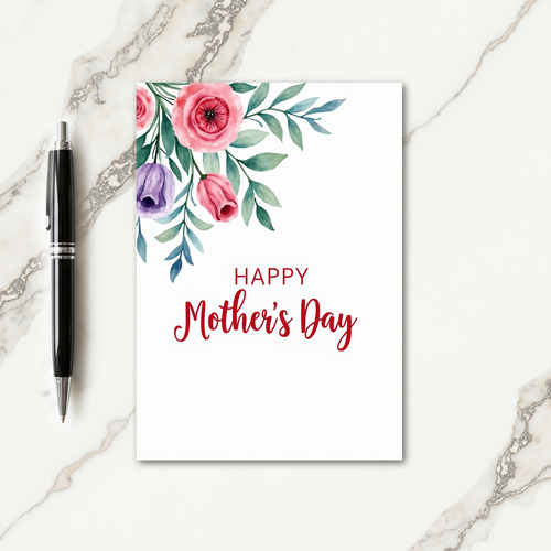 Loving Mothers Day Art Design Card