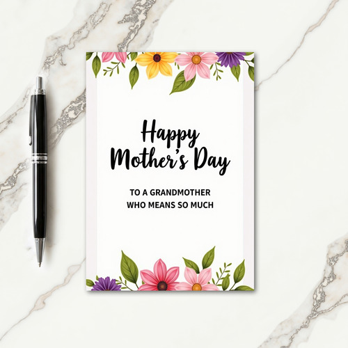 Loving Mothers Day Artful Card