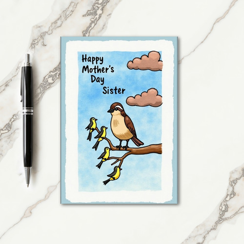 Loving Mothers Day Birds Card