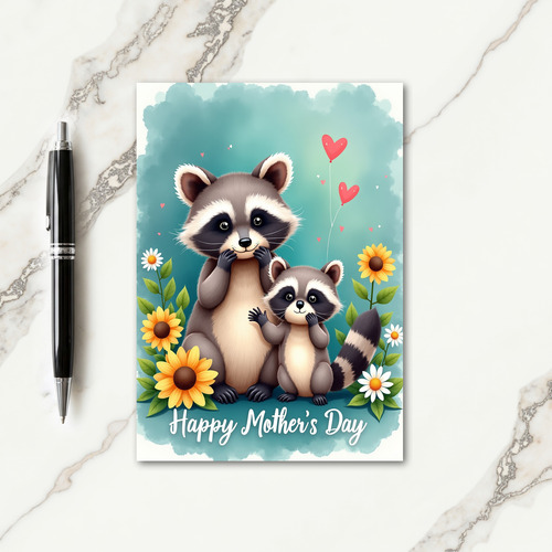 Loving Mothers Day Critters Card
