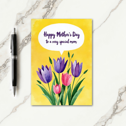 Loving Mothers Day Design Card
