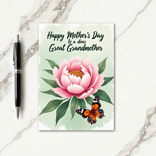 Loving Mothers Day Foliage Card