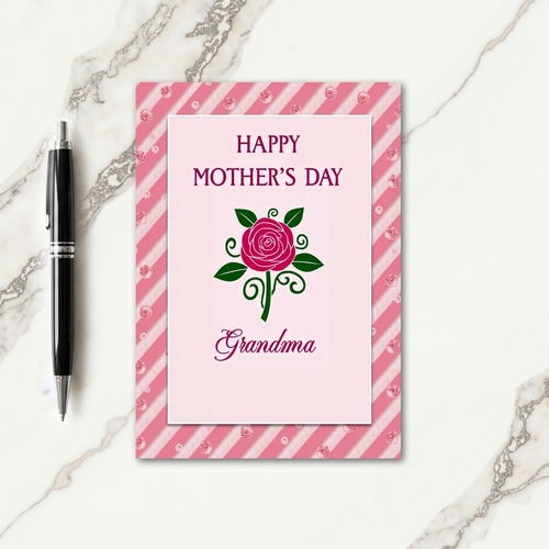 Loving Mothers Day Grandma Card