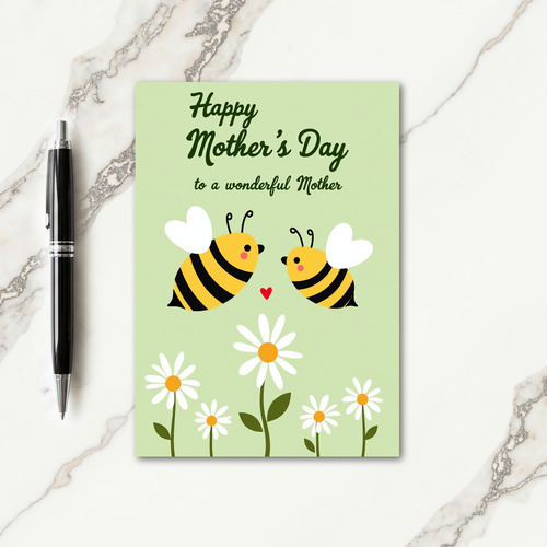 Loving Mothers Day Heart Card