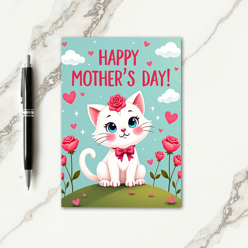 Loving Mothers Day Hearts Card
