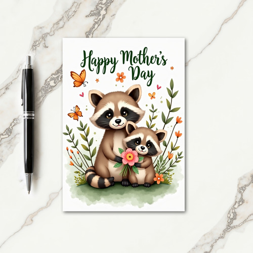Loving Mothers Day Nature Card