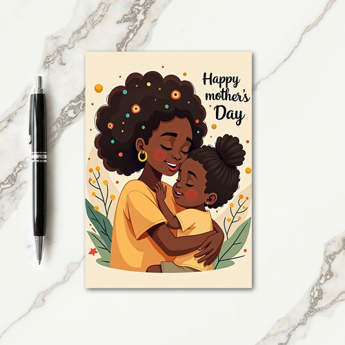 Loving Mothers Day Portrait Card
