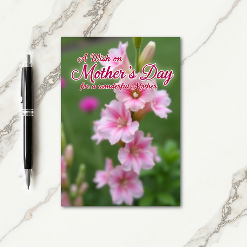 Loving Mothers Day Posy Card