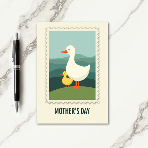 Loving Mothers Day Stamp Card