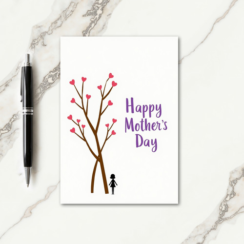 Loving Mothers Day Tree Card