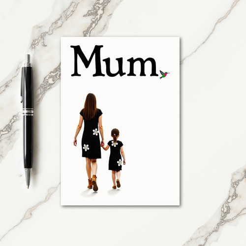 Loving Mothers Day Walk Design Card