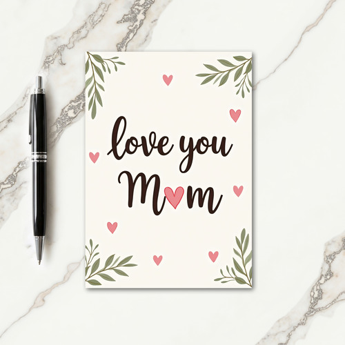 Loving Mothers Message Card