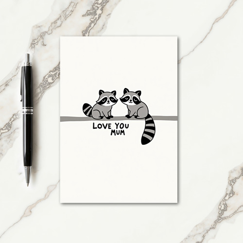 Loving Mum Forest Friends Card