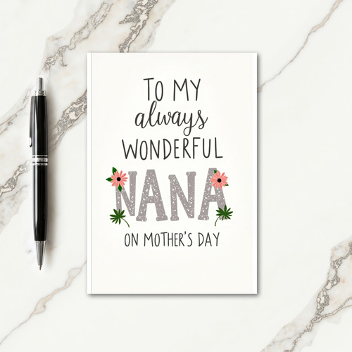 Loving Nana Heartfelt Day Card